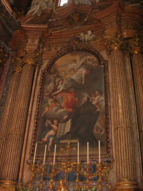 성 가밀로 데 렐리스 제단화_by Placido Costanzi_in the Church of Santa Maria Maddalena in Rome.jpg